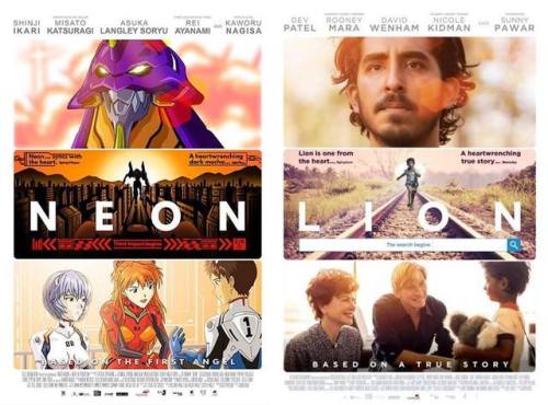 2dnd: Fan made posters of the 2017 Oscar nominees &lt;3