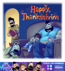 ajandmagnus:    Have a wonderful Thanksgiving, everyone! &lt;3  