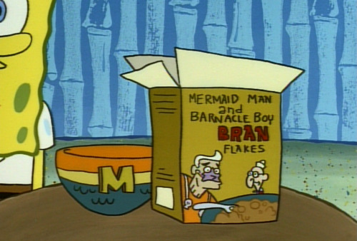 Spongebob Squarepants season 1 episode 20b: Mermaid Man and Barnacle Boy II“I can’t believe it: I ro