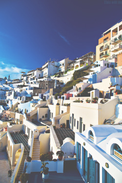 motivationsforlife:  Santorini Afternoon by Chen \\ MFL 