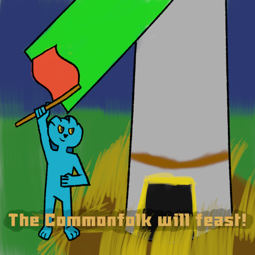 A Drawing Of Frills The Fools Character