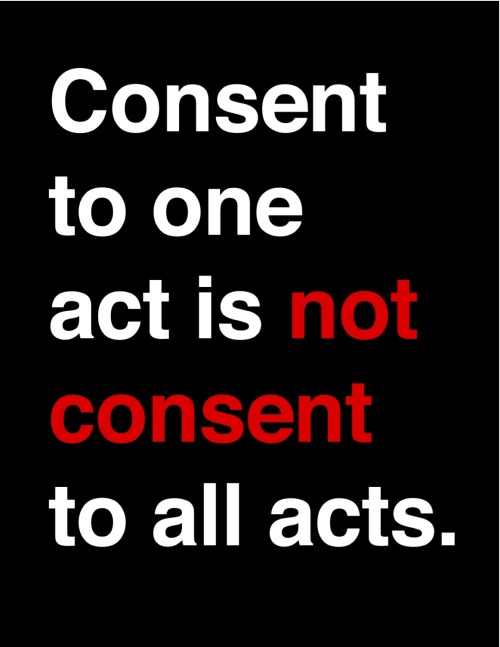 felicefawn:  In case any of my followers were questioning being taken advantage of/sexually assaulted/raped. There is no grey area. 