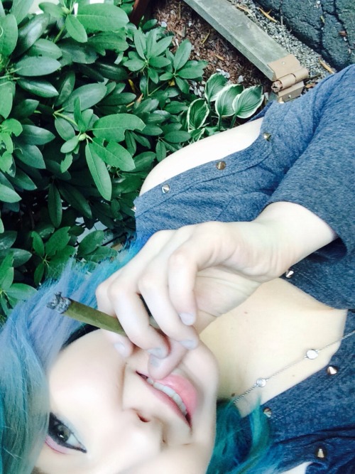 the-stoner-sage:  Can we just appreciate all of the colors my hair has been over the past year. 💜💖💙💚💕✨ 
