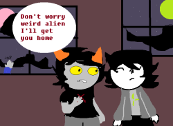 homestuckshitquoteunquoteart:  The real reason Vriska never showed up again is because she escaped into another medium trying to be the star in this up and coming 2 year late video game