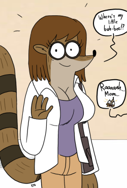 Eyzmaster:  Regular Show - Rigby’s Mom By Theeyzmaster    ;9