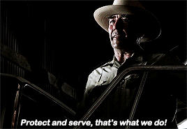 yes, I too can love — R. Lee Ermey as Charlie Hewitt Jr. / Sheriff Hoyt