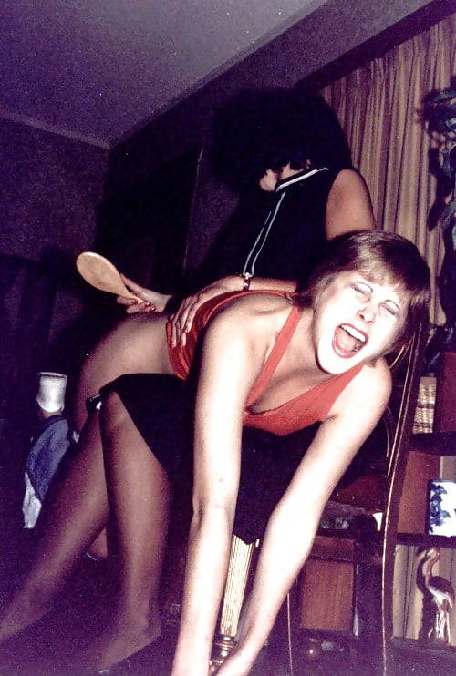 scot1947: spanking-and-cp: A vintage spanking from a time when daughters could expect to feel the st