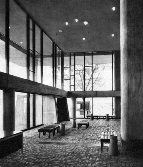 Tokyo Metropolitan Festival Hall, Japan, 1961(Kunio Maekawa)