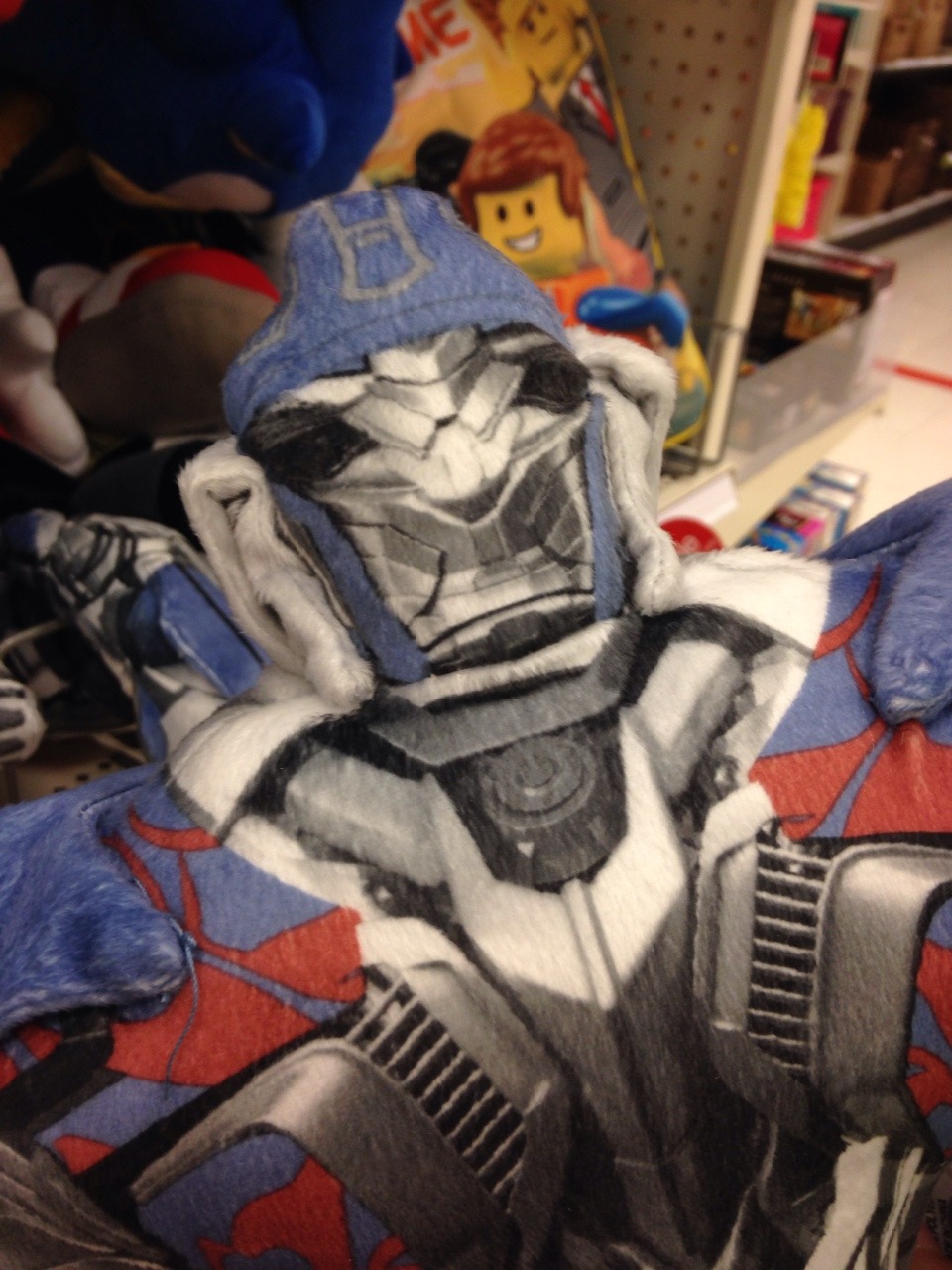 Saw this guy at Target. He looks like a bunny&hellip;! Bunnimus Prime!