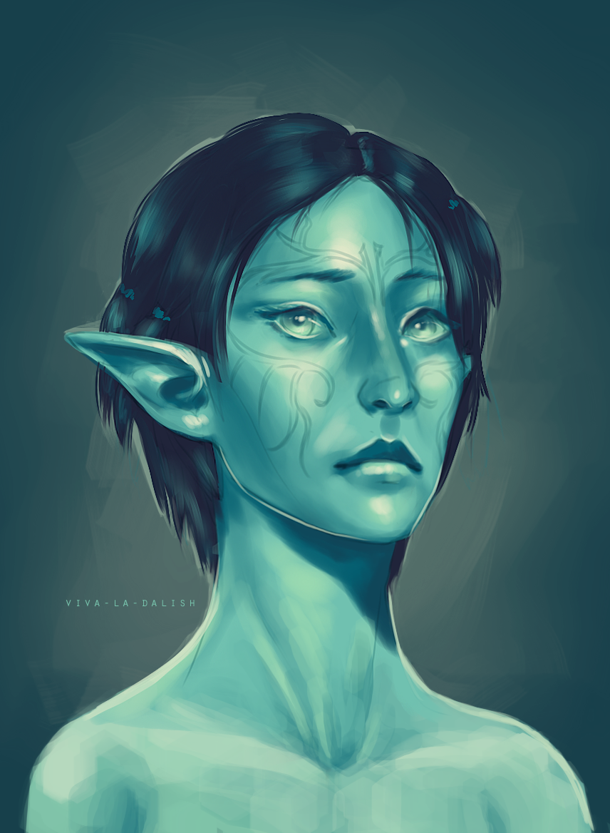 viva-la-dalish:Merrill in #5, as requested by calyah