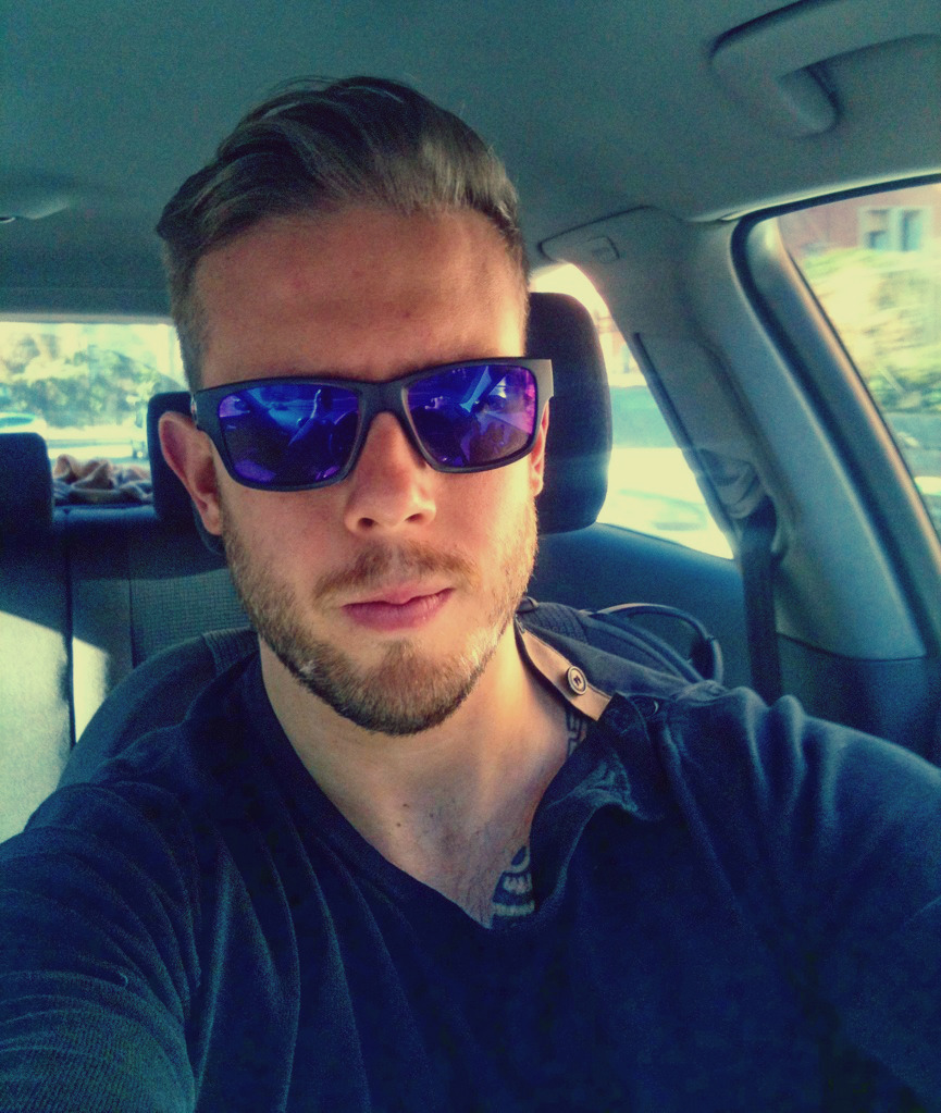 i like how they cut my hair today ! it&rsquo;s time for me to go eat a fucking
