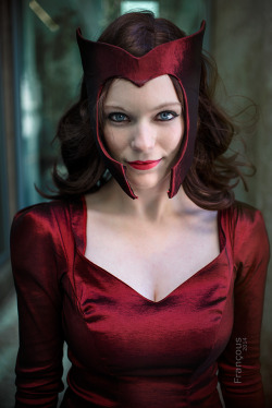 comicbookcosplay:  Sarahnity of the Mind Cosplay at Big Wow Comicfest 2014www.sarahnityofthemindcosplay.tumblr.com  Character: Scarlet Witch (Uncanny Avengers costume) Photographer: Françous https://www.facebook.com/pages/Françous
