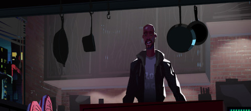 An early painting of Miles hanging out at Uncle Aaron’s. Sometimes before a final set design I like 