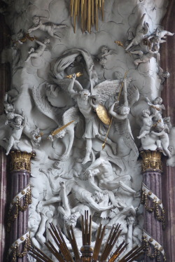 Der Engelsturz, Michaelerkirche, Wienthe Angels Fall, St. Michael, Vienna