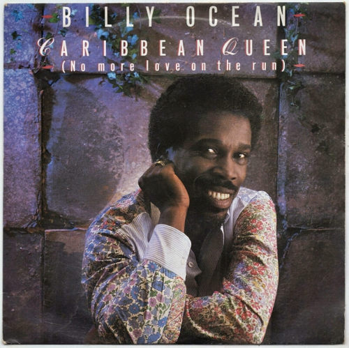 “Caribbean Queen (No More Love On The Run)” vinyl sleeve - Billy Ocean