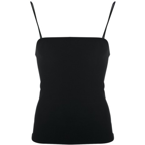 GIORGIO ARMANI strappy vest top ❤ liked on Polyvore (see more low cut singlets)