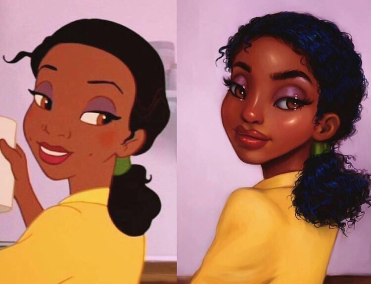golden-melanin:  Look at these incredible reinterpretations and color studies of