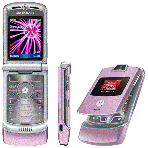 belairbeautyqueen:Motorola Razr V3 released in July 2004