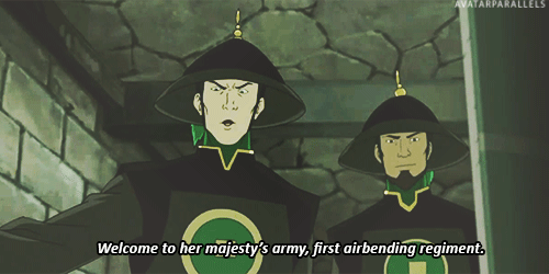 avatarparallels:From now on, you will live to fight for the Earth Queen.