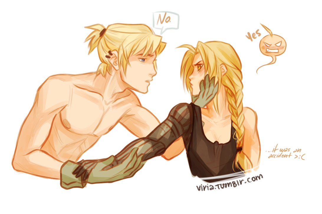 viria:  a friendly artist tip: once you have no a clearest idea what to draw, genderbend
