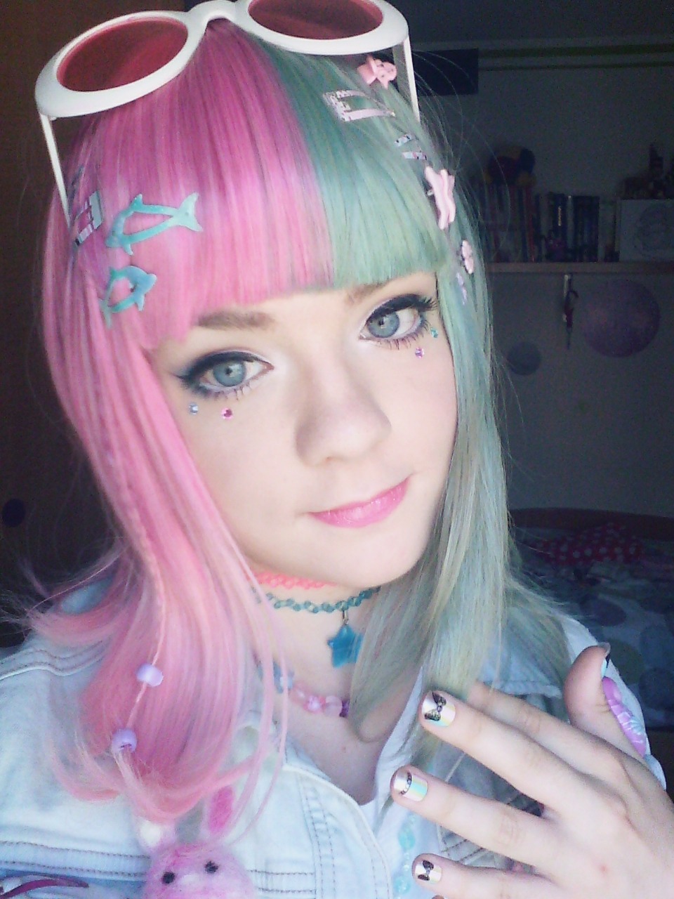 umbrellasandapples:  some photos of the fairy kei outfit i wore to the harajuku fashion