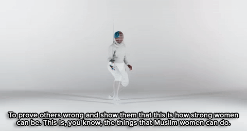 Porn Pics the-movemnt:  Watch: Ibtihaj Muhammad is
