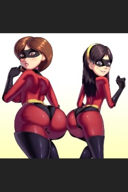 bestnudetoons:  The Incredible booty