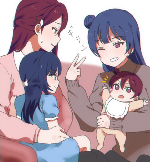 ✧･ﾟ: *✧ YohaRiri Science Babies ✧ *:･ﾟ✧♡ Characters ♡ : Riko Sakurauchi ♥ YOHANE Yoshiko Tsus