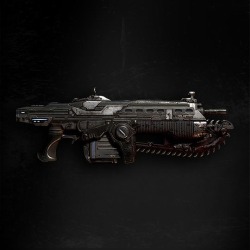 ink-metal-art:  GEARS OF WAR LANCER 