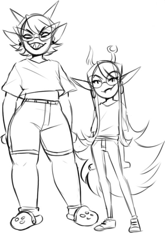 toxicgummy:  some homestuck girls requested in stream 