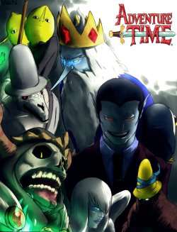 the-snowflake-owl:  Adventure Time Villains! by Vonstrous 