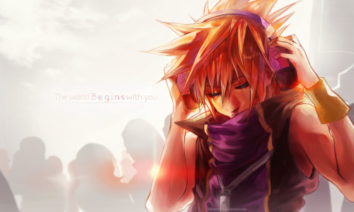 ilabarattolo:  May tomorrow be wonderful tooClose to you I hope to stayEndlessly from todayEven through cloudy daysYou are not alone-Lullaby for you-THIS GAMEç_______________çHope you like it >.< i passed too much time on this, so i almost hate