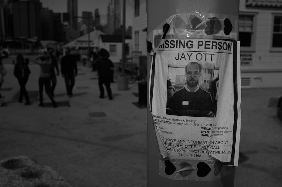 Jay Ott Is Still Missing
I’ve been seen these posters all around town. I hope this guy’s okay.