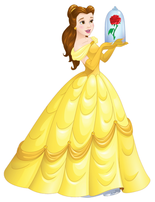 Artwork/PNG en HD de Belle - Disney Princess