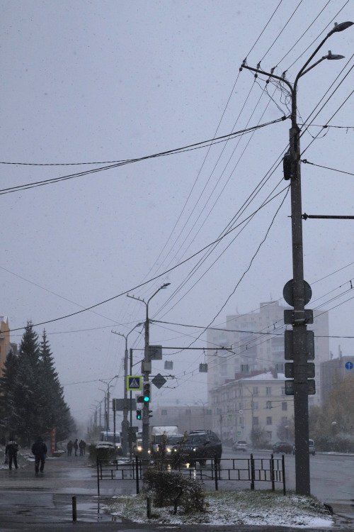 Snowy Roads.