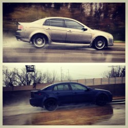 #picstitch #types #typestl #tl #tl_acura #acuratypes #acurazine #acurapower #acuratlhustlin #acuratypeswheels #acurablackedout #2005_tl #2008_tltypes  (at I-264 East Portsmouth)