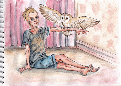 Demian - a young blind vampire from the Tremere clan - and his pet owl. The ritual learned from the 