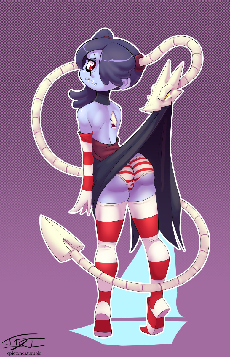 ninsegado91: epictones:  Commissioned pinups of Skullgirls’ Squigly for @technowings2.