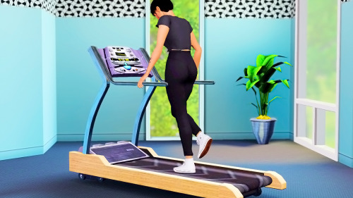 At The Gym To Get Her Athletic Skill Up