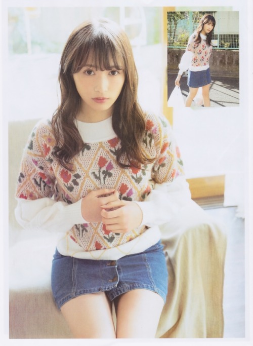 keyakizaka46id: 「Gekkan ENTAME」- W Watanabe (Watanabe Risa &amp; Watanabe Rika reblogged with ti