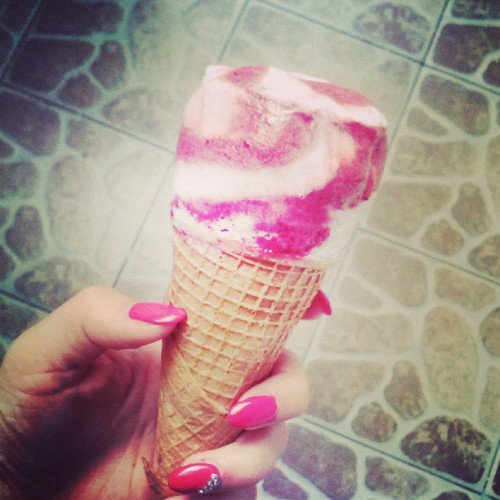 #summer #icecream #nails #pink #yummmi #give #me #a #summer #pleas