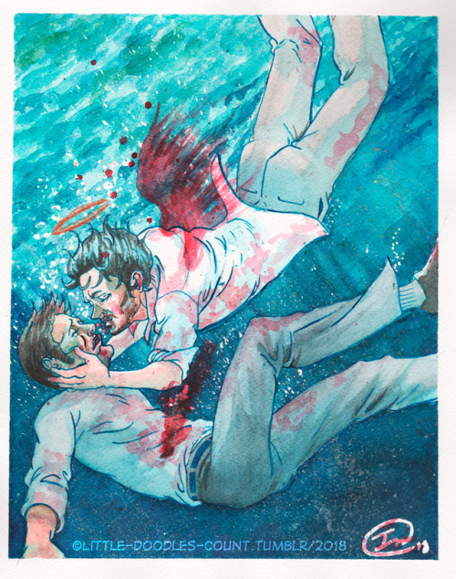 I painted this for the Fannibal gift exchange 2017. My giftee is an amazing Hannibal still painter b