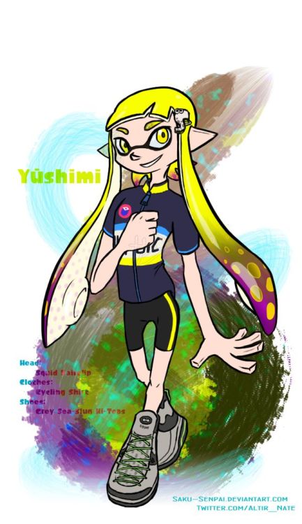 CephaloFiles: Yūshimi When I got my first Inkling girl amiibo, it was obvious I needed a girl OCUsel