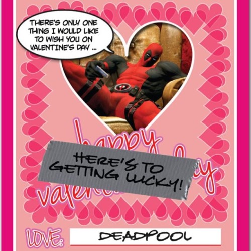 #deadpool #marvel #marvelcomics #happyvalentine