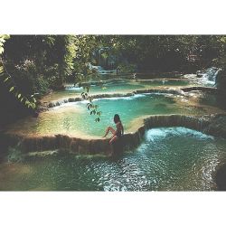 stylishblogger:  Erawan National Park, Kanchanaburi, Thailand ✨ by @thenativefox