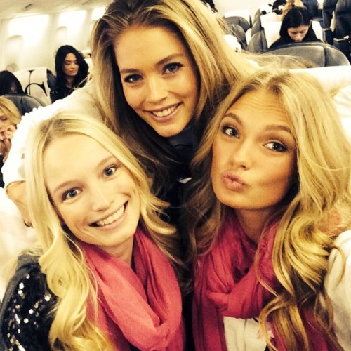 thesuperangels:  @romeestrijd: Dutchies! See u soon! XX #VSfashionshow