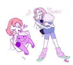 Foxalyn:  Flashback Pearl And Ame Are Such Cutie Patoots. I’m A Little Addicted