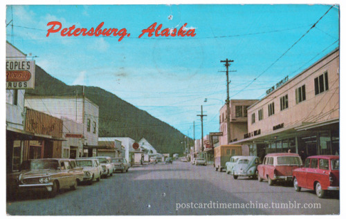 postcardtimemachine - Petersburg, Alaskakinda looks like the...