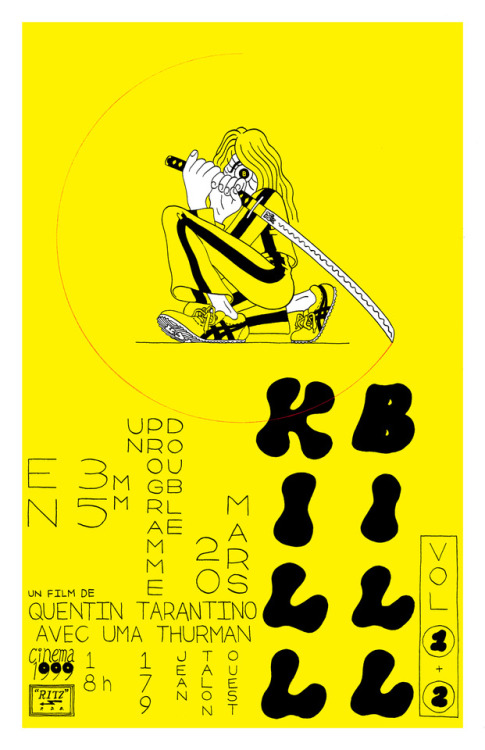 connorwillumsen: kill bill 1 + 2