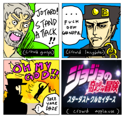 gayemodad:  old drawings i did for the #jojo69min